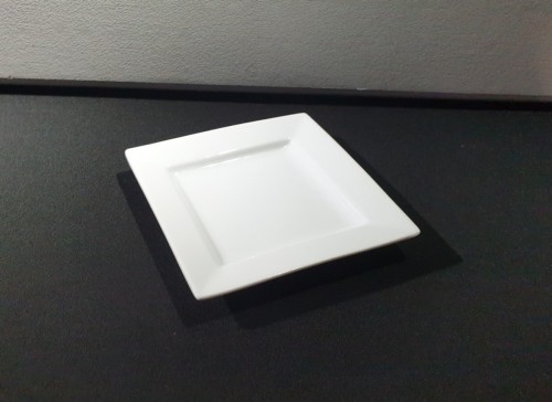 Sideplate bord - Napoli - Vierkant 13x13cm (Krat 40 stuks)